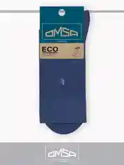 Светло-синий носки мужские OMSA ECO 406 высокие классические носки с рисунком набор 10 пар