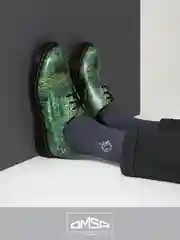 Разноцветный носки мужские OMSA ECO 409 высокие классические носки c рисунком набор 10 пар