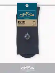 Тёмно-серый носки мужские OMSA ECO 409 высокие классические носки c рисунком набор 10 пар