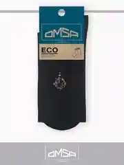 Черный носки мужские OMSA ECO 409 высокие классические носки c рисунком набор 10 пар