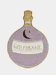Лавандовый металлические значки "Magic potions"