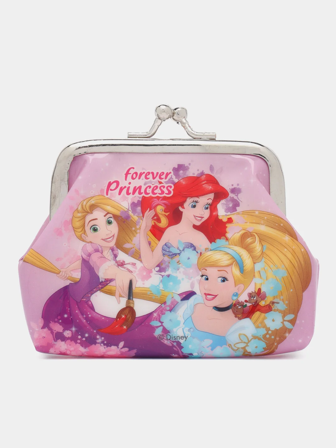 Бордовый набор бижутерии для девочек Disney, кошелек с очками для девочек