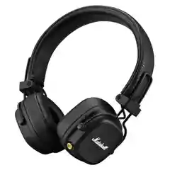 Marshall Наушники с микрофоном Marshall Major IV, Bluetooth, 3.5 мм, USB Type-C, черный