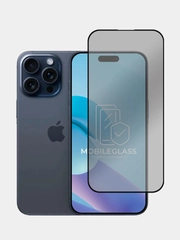 Защитное стекло антишпион iPhone 15 Pro Max на айфон