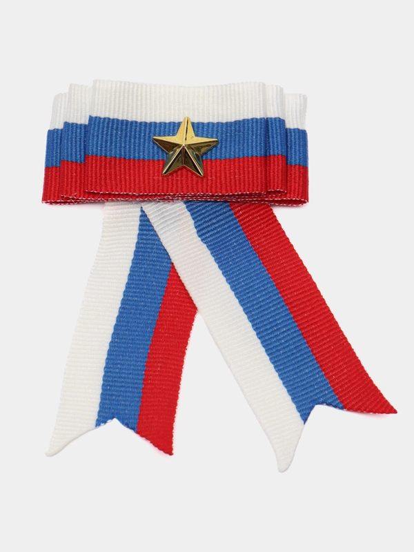 Брошь "Георгиевская лента" на 9 мая