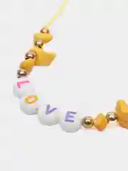 Бордовый браслет "Любовь Love"