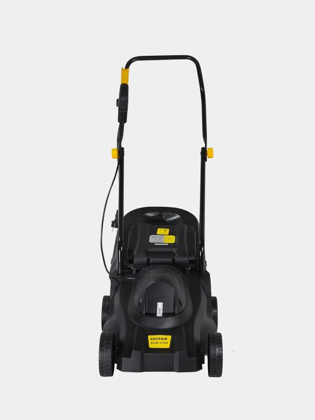 Желтый электрическая газонокосилка Huter ELM-1100 70/4/2 +
