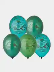 Воздушные шарики КОМУФЛЯЖ,  ассорти, 5 шт