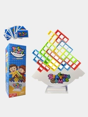 Настольная игра тетрис башня для детей и всей семьи, балансир