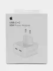 Блок питания для iPhone с быстрой зарядкой 35W с двумя портами Type-C