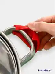 Серый силиконовые ручки для кастрюли