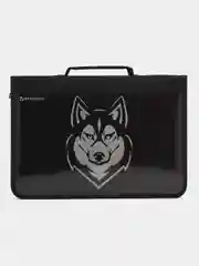 Папка А4 для труда на молнии с ручкой, 1 отделение, органайзер, Husky, Brauberg, 271450