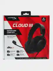 Красный наушники игровые проводные HyperX Cloud 3 III