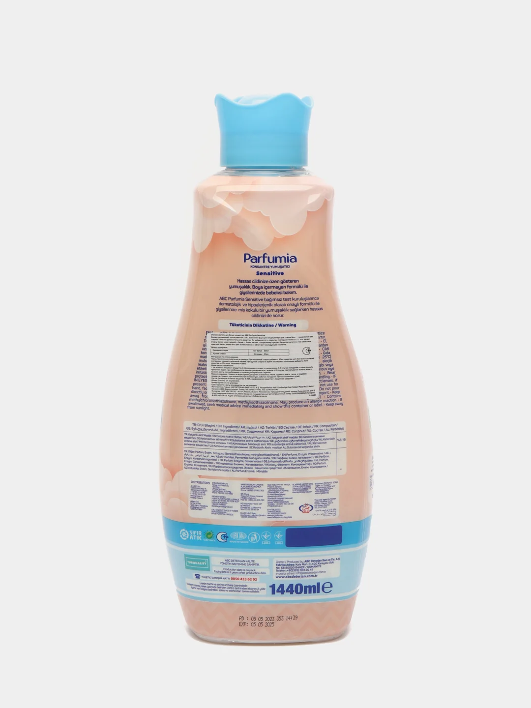 Кондиционер для белья ABC Parfumia Sensitive, 1440 мл
