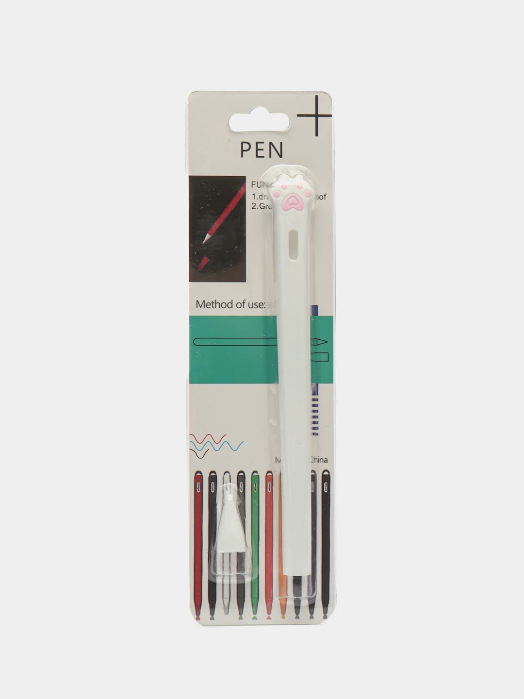 Белый чехол для стилуса Apple Pencil 2