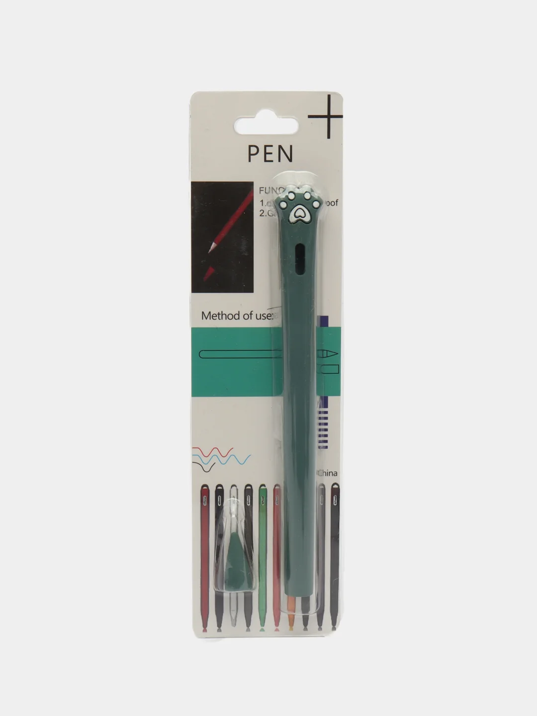 Бирюзовый чехол для стилуса Apple Pencil 2