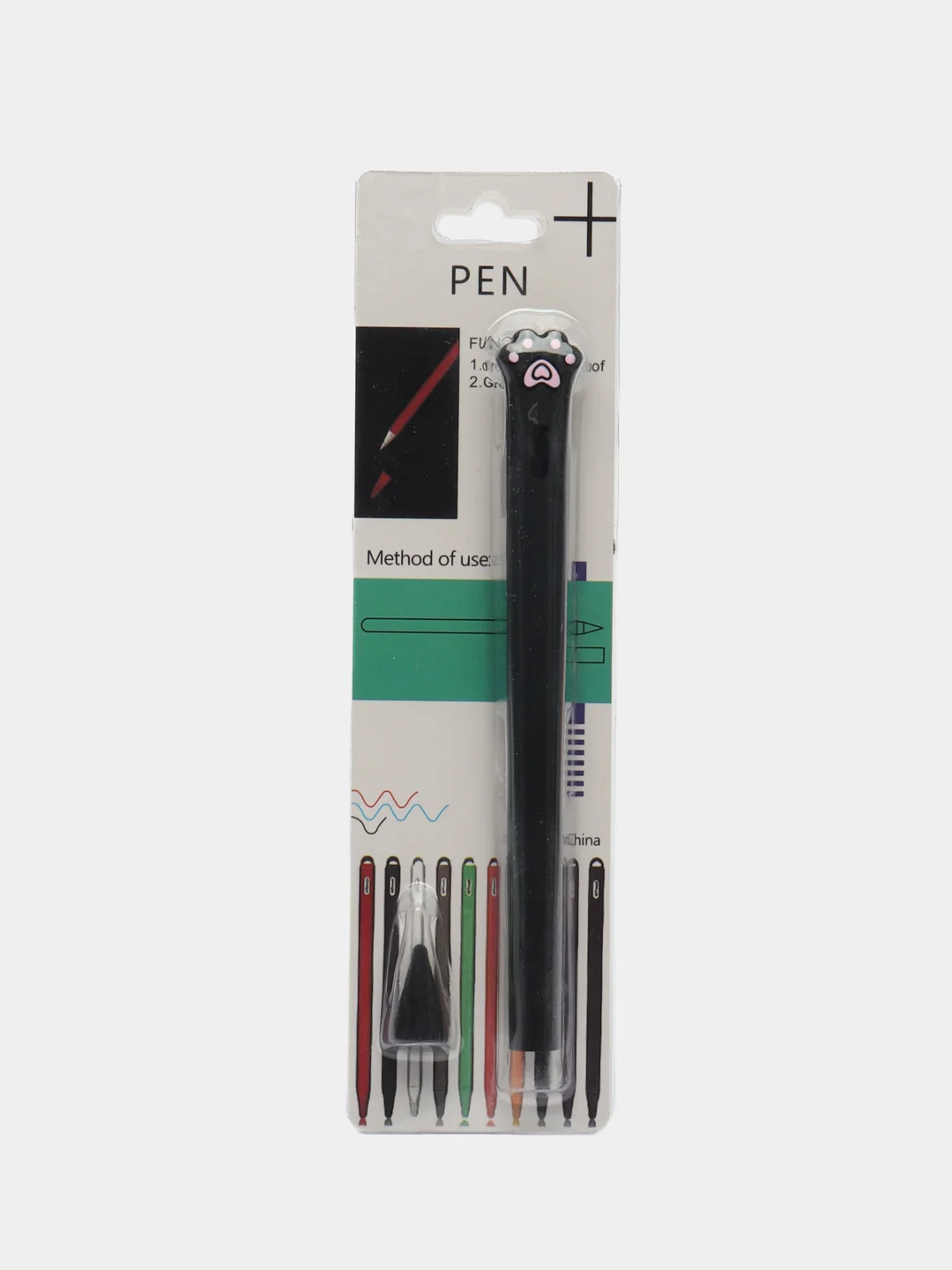 Черный чехол для стилуса Apple Pencil 2