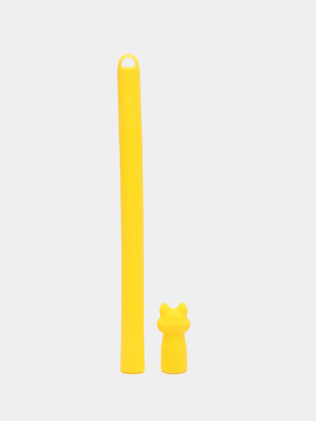 Желтый чехол для стилуса Apple Pencil 2 Кошечка разные цвета