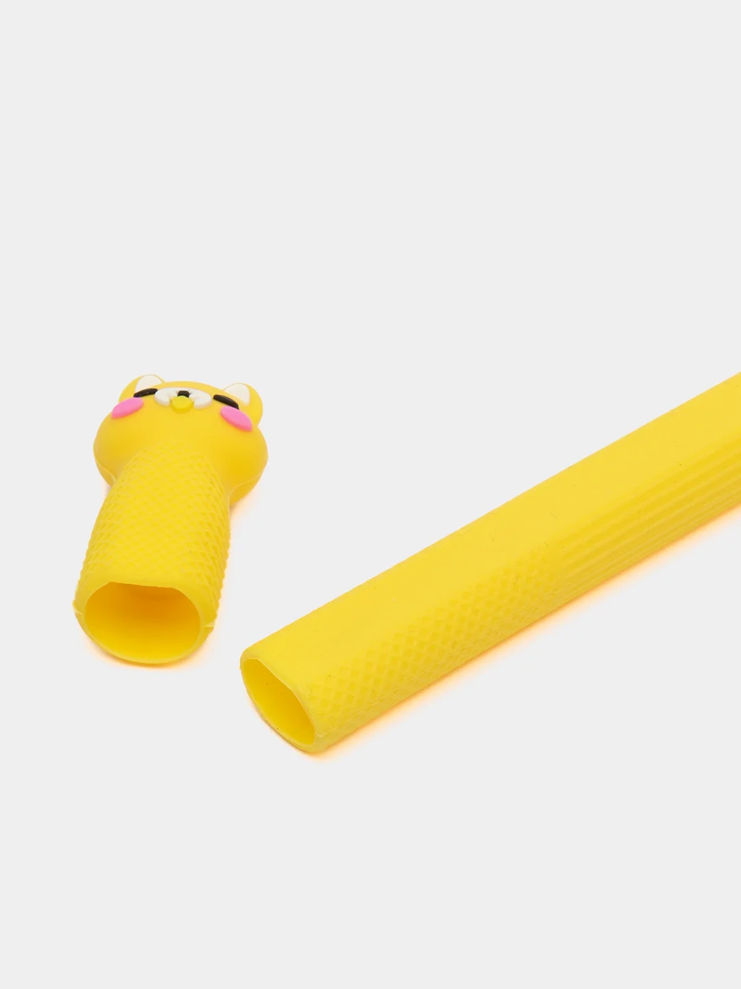 Желтый чехол для стилуса Apple Pencil 2 Кошечка разные цвета