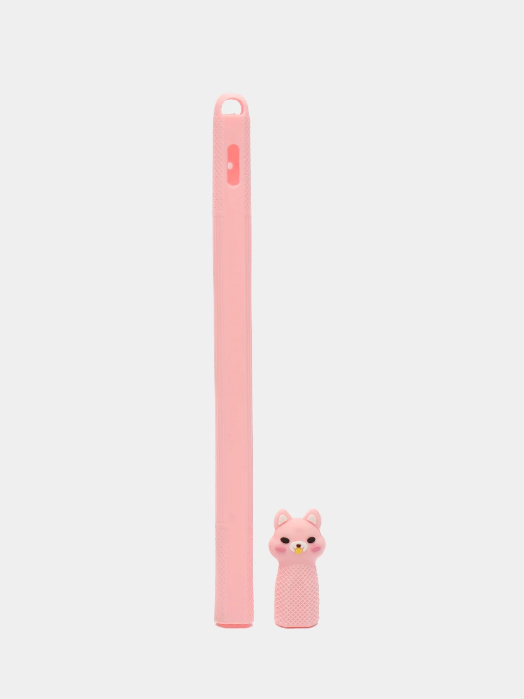 Розовый чехол для стилуса Apple Pencil 2 Кошечка разные цвета