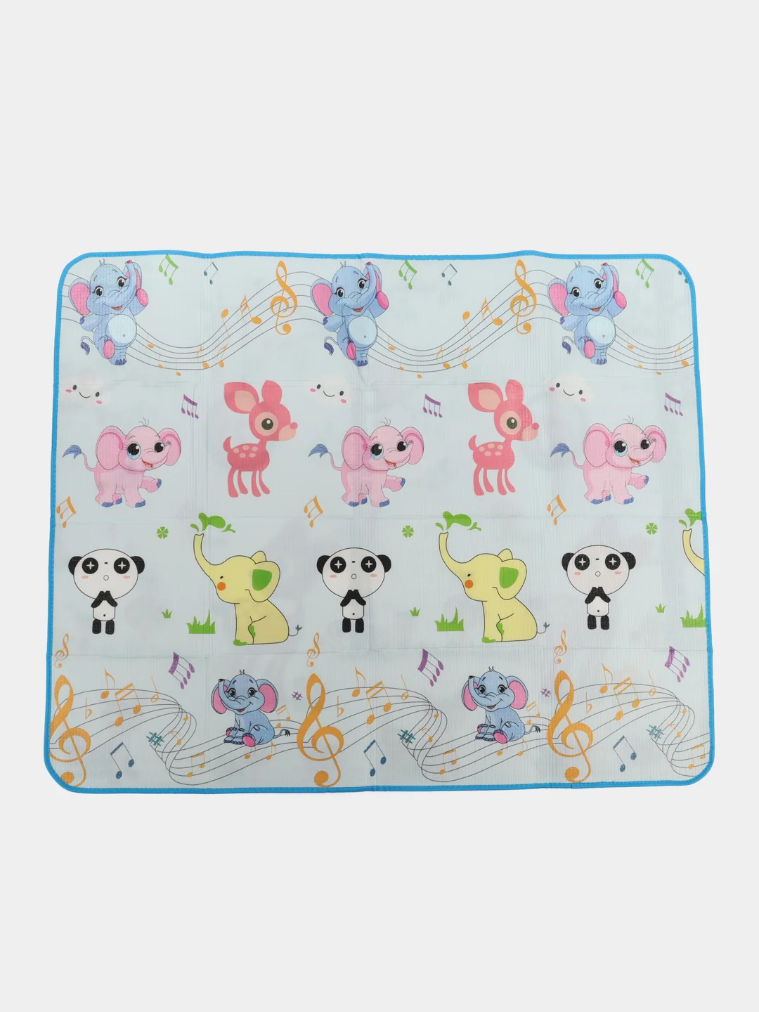 Двусторонний детский складной развивающий-игровой коврик, 145*180 см