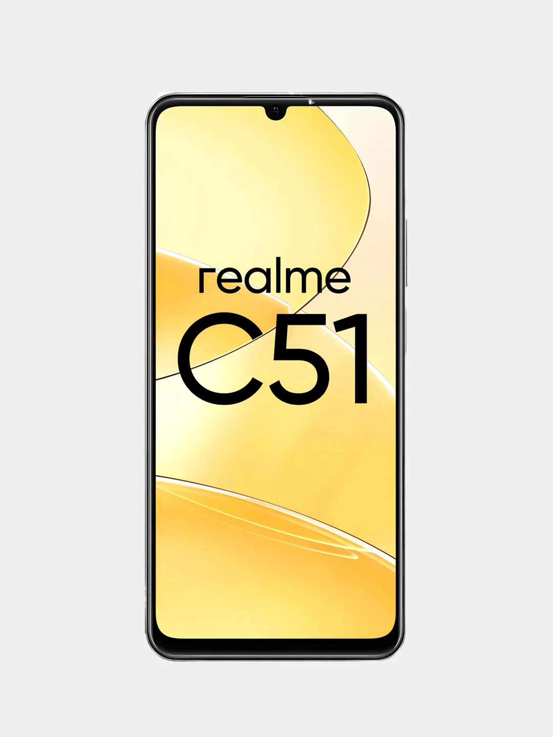 Черный смартфон Realme RMX3830 (realme C51)