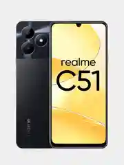 Черный смартфон Realme RMX3830 (realme C51)