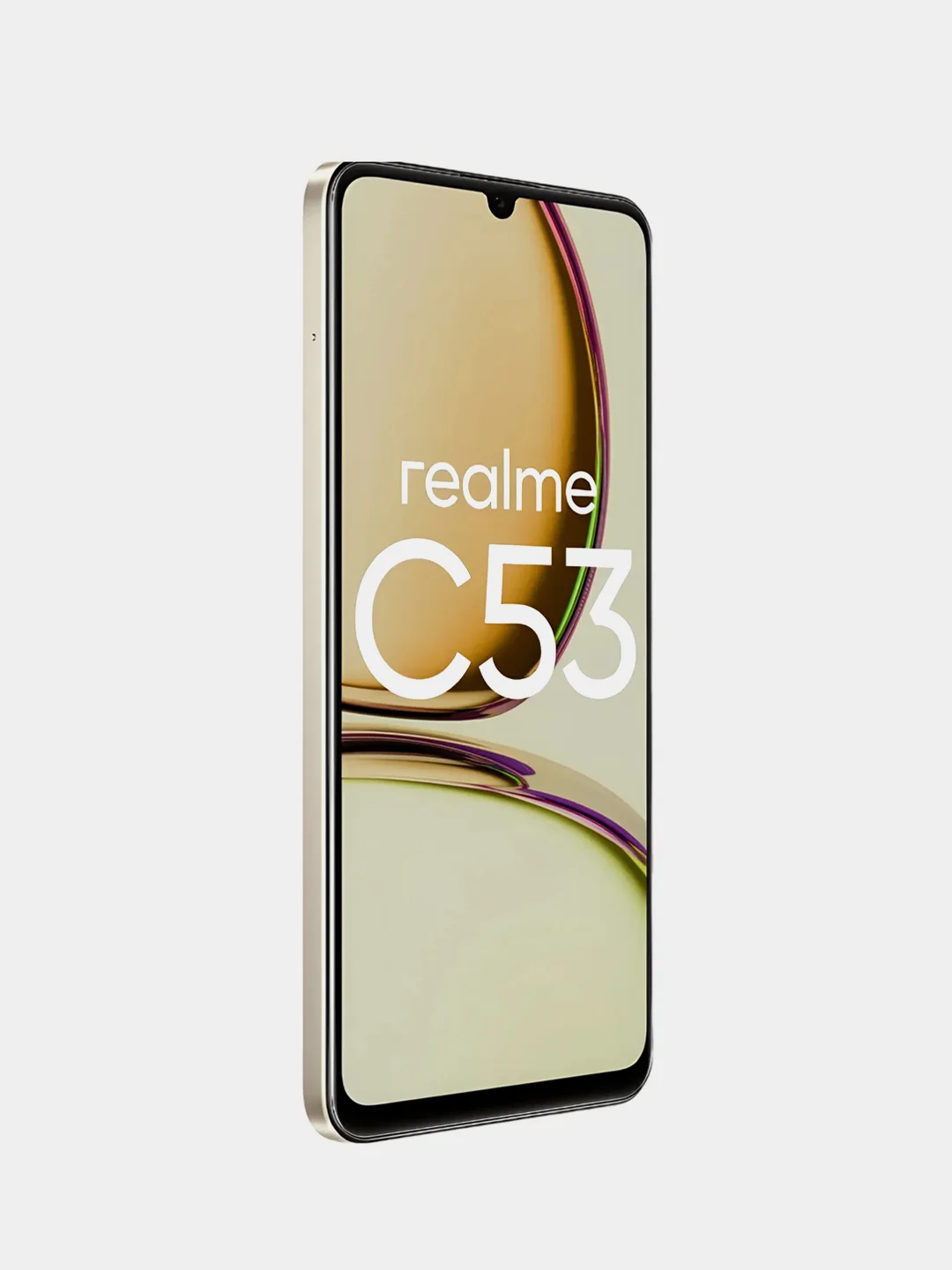Золотой смартфон Realme RMX3760 (realme C53)
