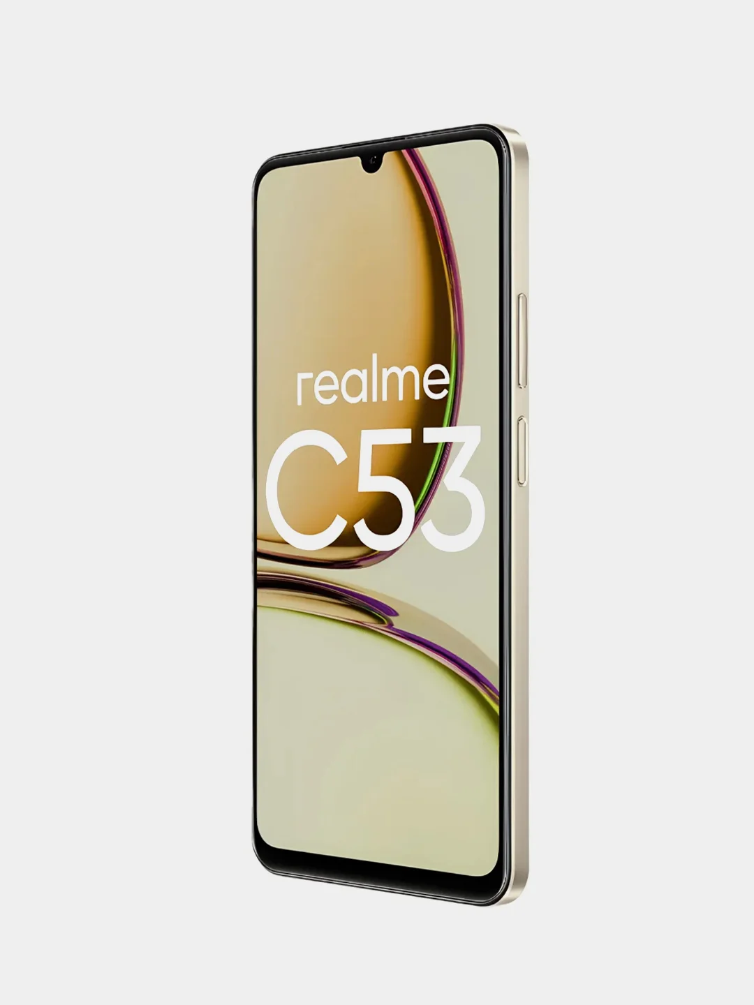Золотой смартфон Realme RMX3760 (realme C53)