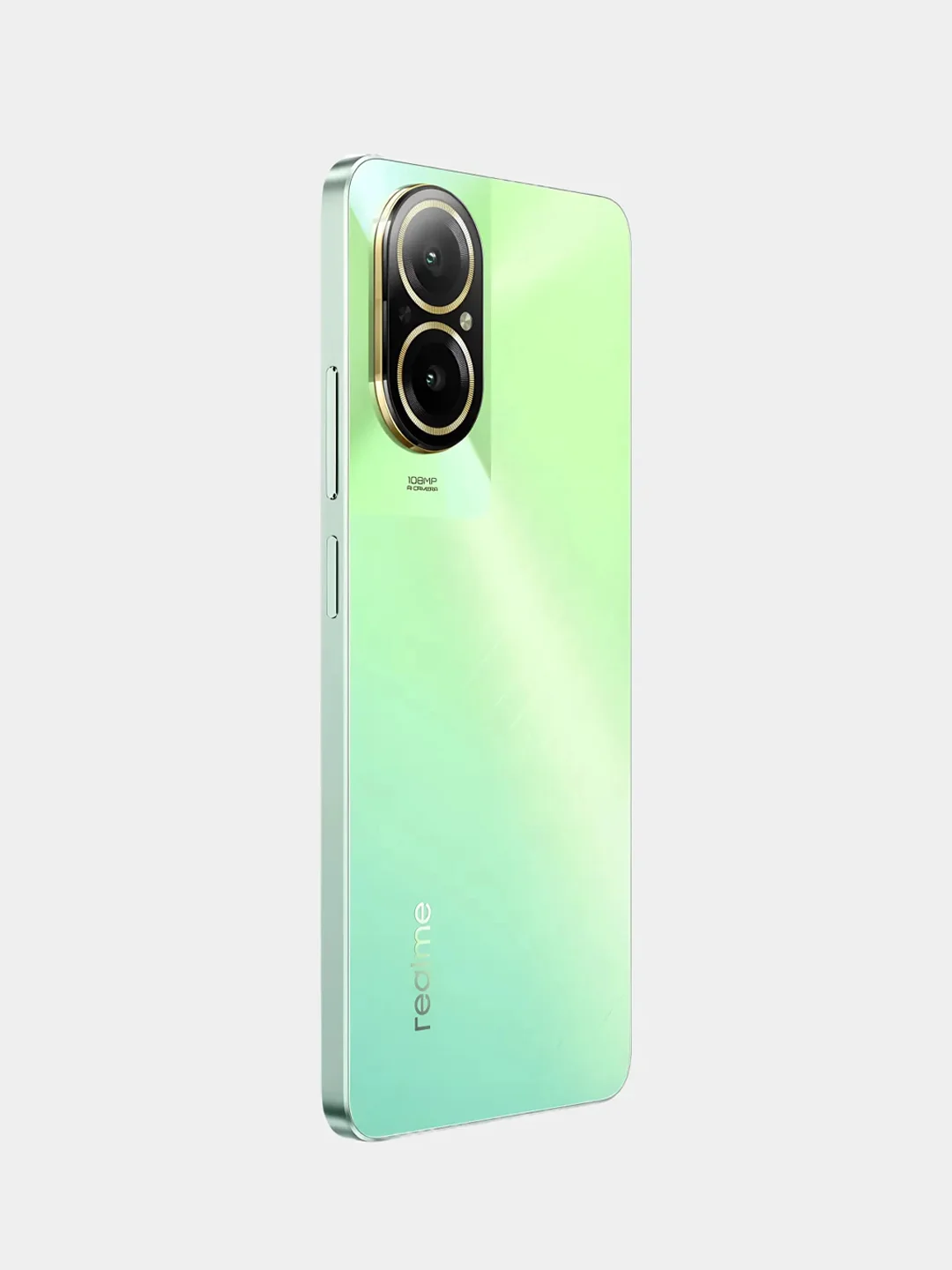 Зеленый смартфон Realme RMX3890 (realme C67)
