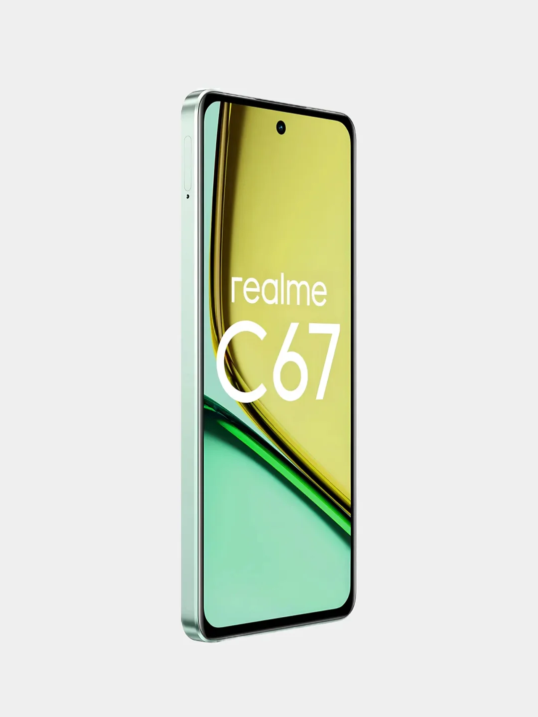 Зеленый смартфон Realme RMX3890 (realme C67)