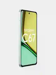 Зеленый смартфон Realme RMX3890 (realme C67)