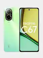 Зеленый смартфон Realme RMX3890 (realme C67)