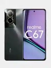 Черный смартфон Realme RMX3890 (realme C67)