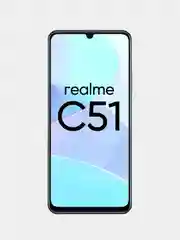 Зеленый смартфон Realme RMX3830 (realme C51)