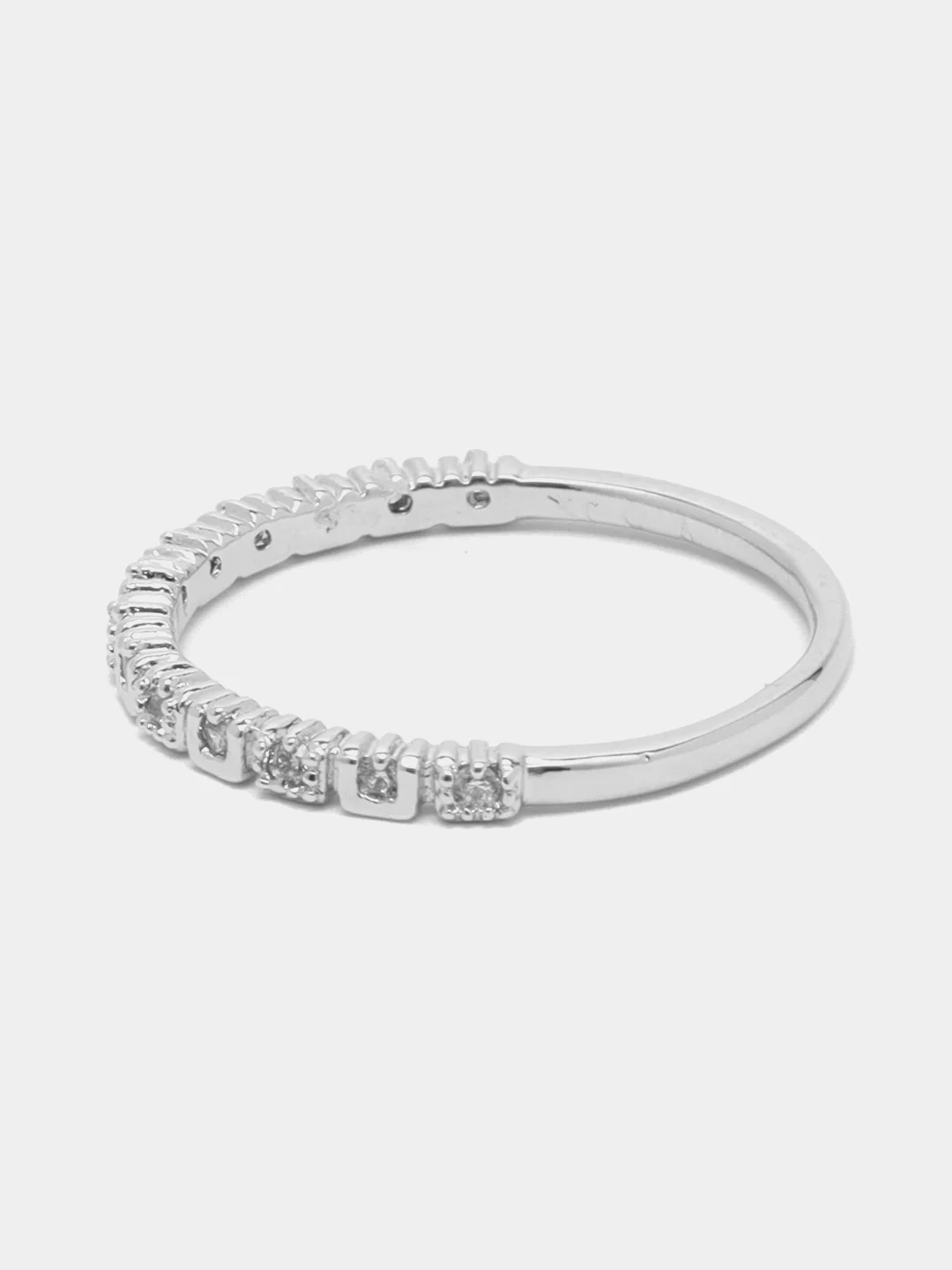 Серебряный кольцо дорожка золочение и родирование Xuping Jewelry
