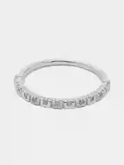 Серебряный кольцо дорожка золочение и родирование Xuping Jewelry