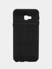 Чехол с карбоновой вставкой для Samsung J4+ / J4 Plus