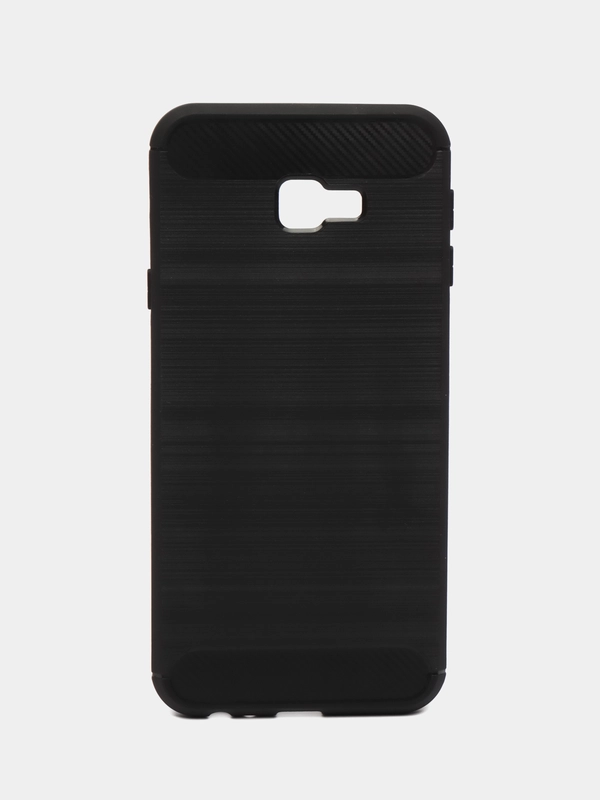 Чехол с карбоновой вставкой для Samsung J4+ / J4 Plus