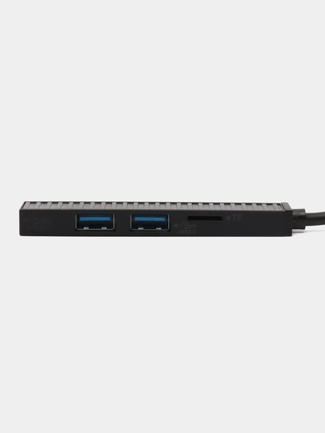 Черный портативная ДОК-СТАНЦИЯ USB 4 В 1, концентратор USB3.0/2.0/TF