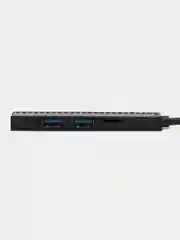 Черный портативная ДОК-СТАНЦИЯ USB 4 В 1, концентратор USB3.0/2.0/TF