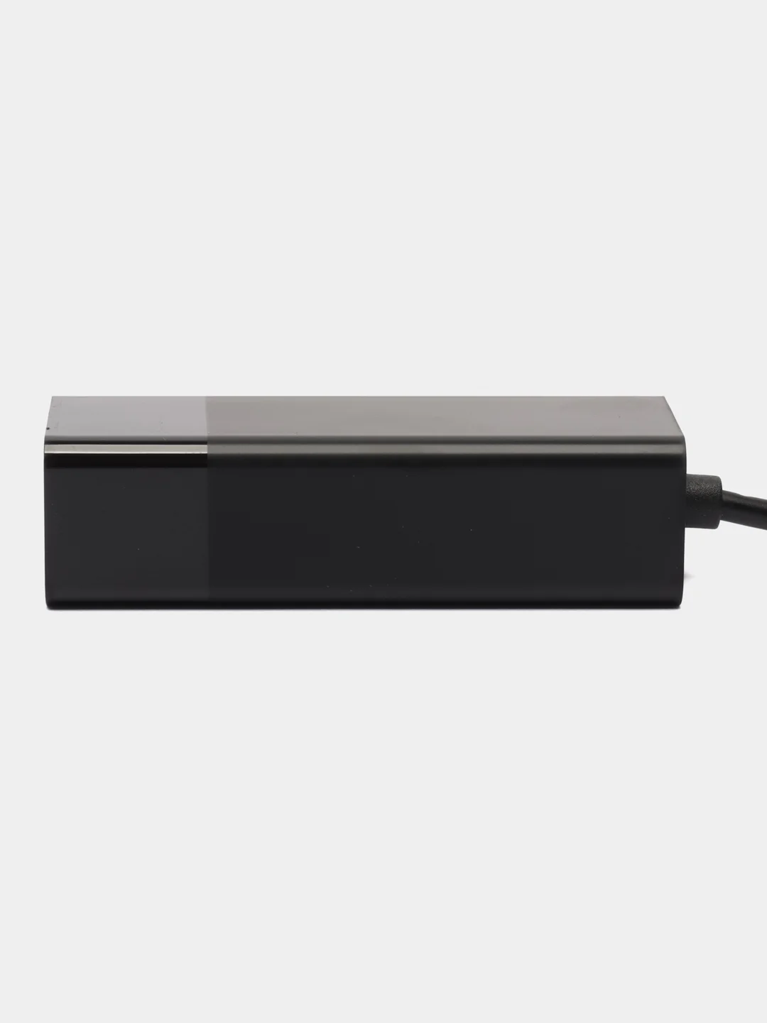 Черный переходник адаптер, USB Type-C - RJ45, OTG Ethernet