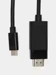 Черный переходник с Type C на HDMI adapter