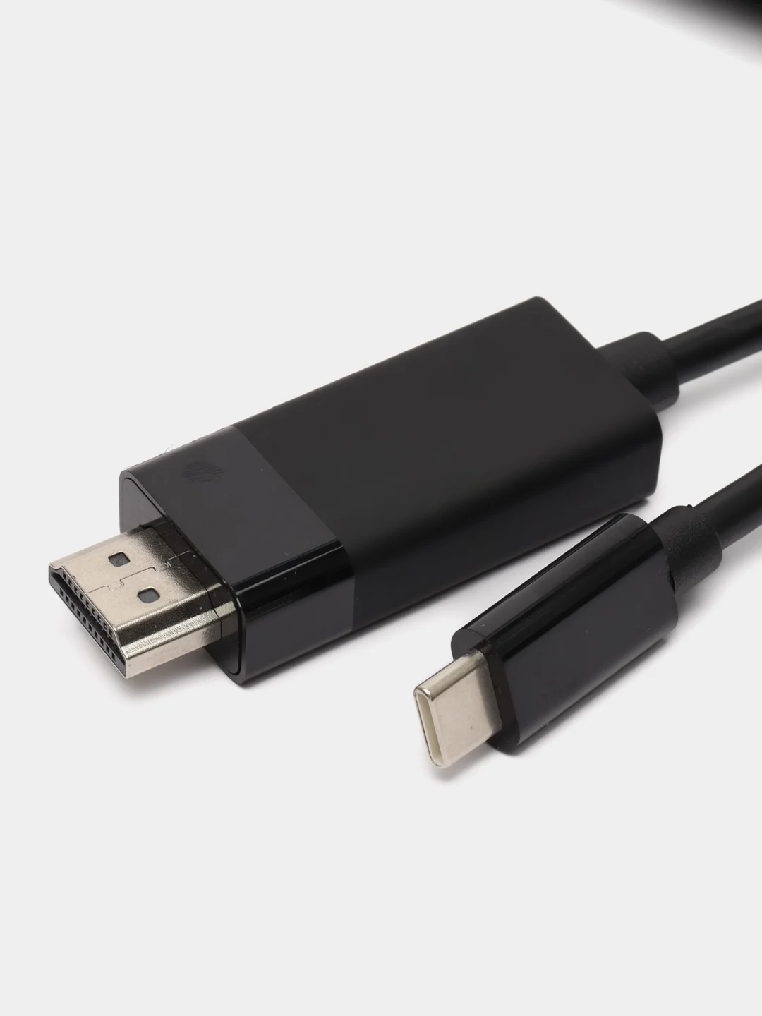 Черный переходник с Type C на HDMI adapter