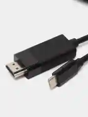 Черный переходник с Type C на HDMI adapter