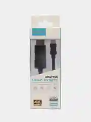 Черный переходник с Type C на HDMI adapter