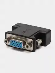 Черный переходник dvi - vga
