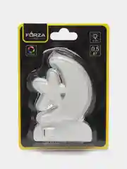 FORZA Ночник в розетку с выкл, 4LED-многоцвет, пластик, 220-240В, 0,5Вт,"Месяц со звездой"