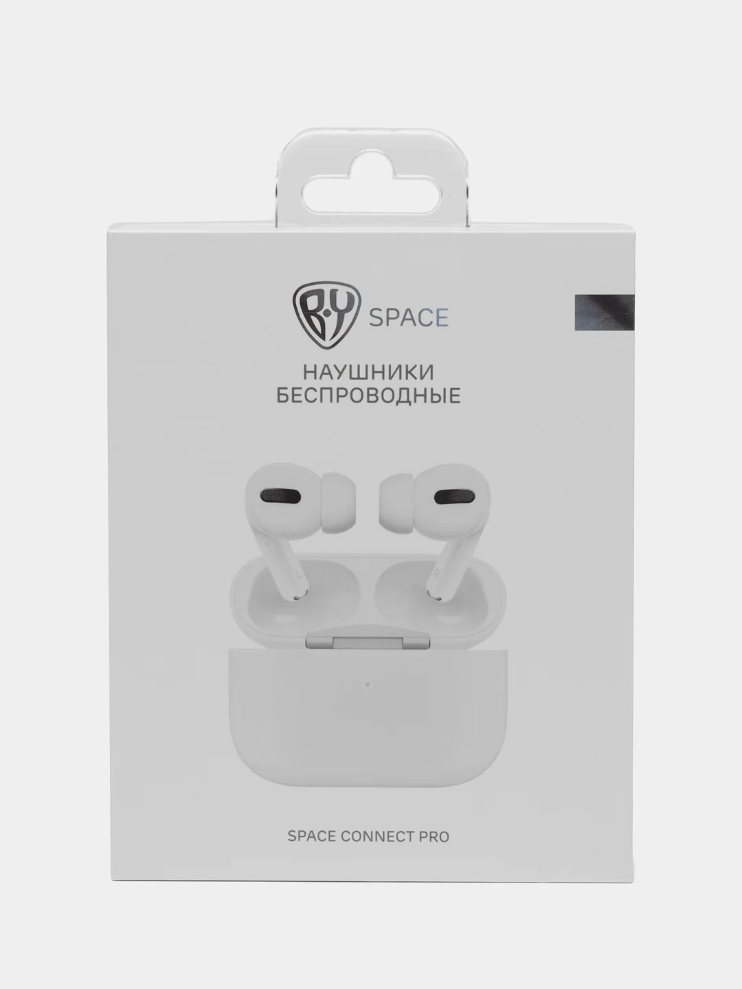 BY Наушники беспроводные TWS Space Connect Pro, беспроводная подзарядка, 30/350мАч, BT 5.0