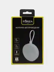 FORZA Колонка беспроводная, 3 Вт, 600мАч, БТ5.0, прорезин-е покрытие, 90x40мм,пластик
